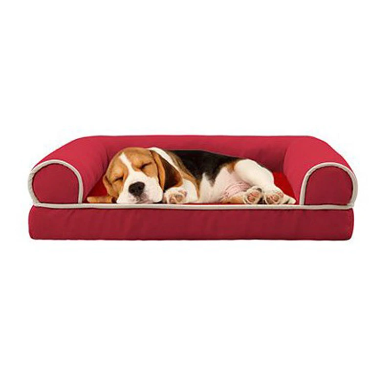 Orthopedic Foam Pet Sofa with Bolstered Support 1