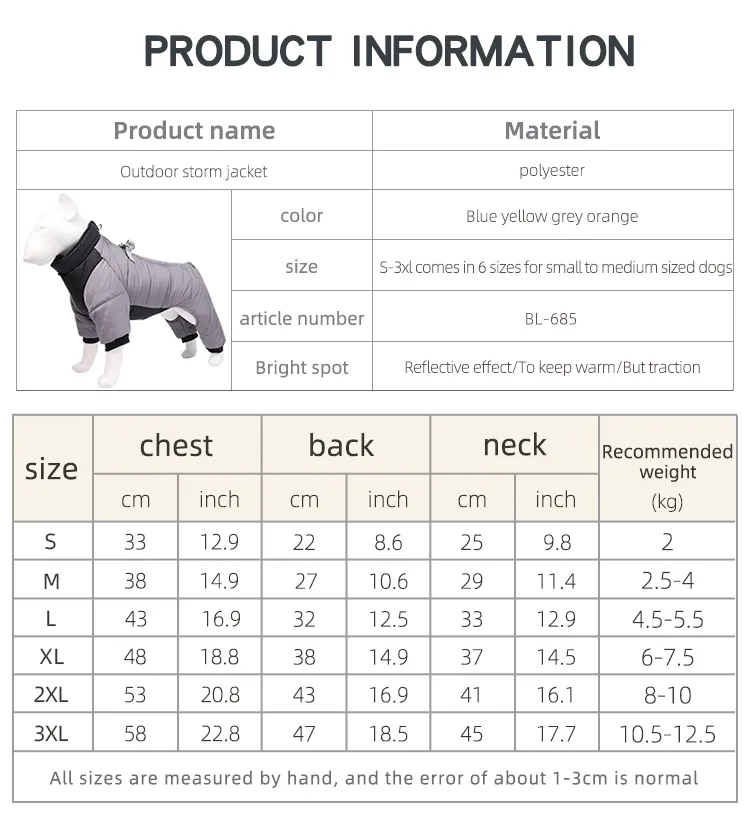 Waterproof Dog Jacket Wholesaler 8