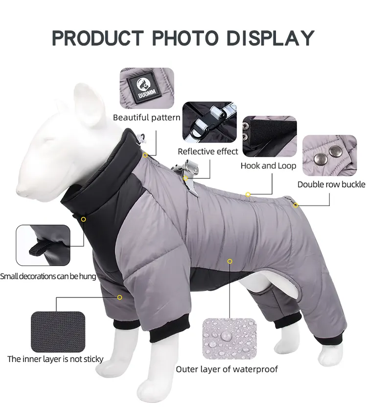 Waterproof Dog Jacket Wholesaler 7