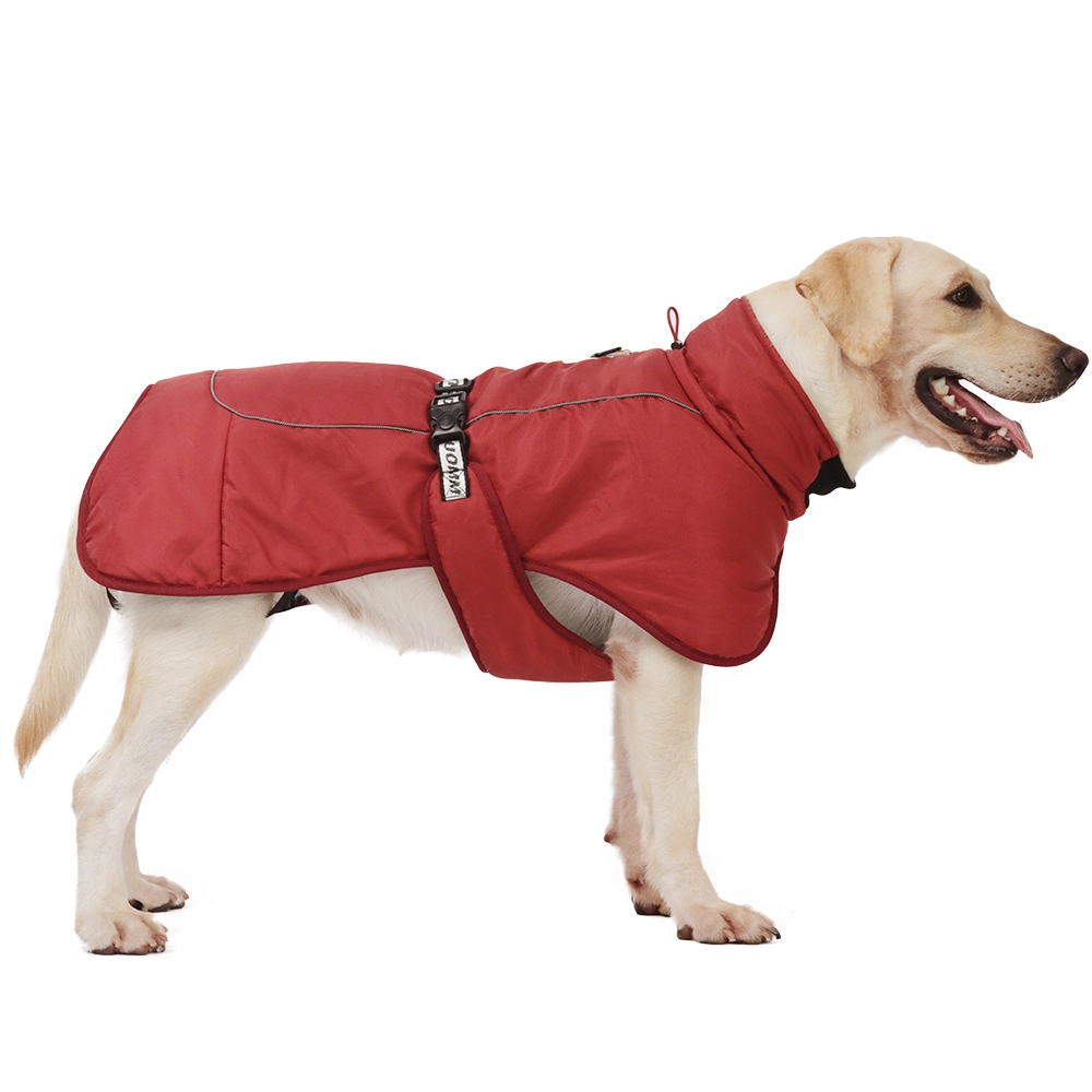 Harnais de manteau d'hiver imperméable de haute qualité pour animal de compagnie 1