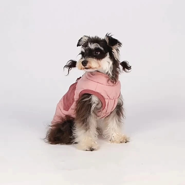 Dog winter coat with metal hook 1