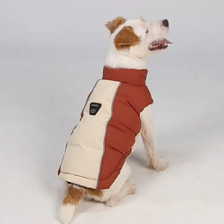 Manteau d&#39;hiver pour chien en duvet réfléchissant léger 1