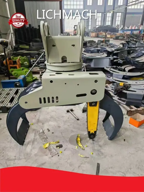 Grapple Saw for Skid Steer - - LICHMACH 1