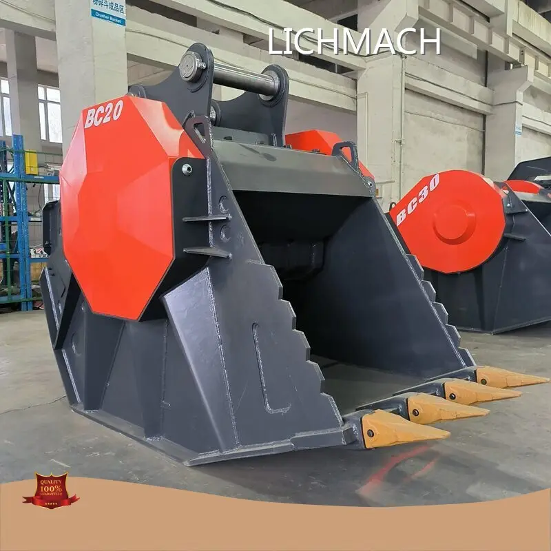 Excavator Crusher Bucket for Sale Wholesale - LICHMACH 1