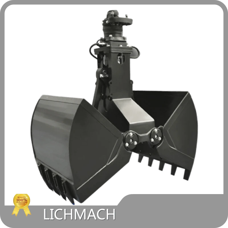 Excavator Bucket with Thumb - - LICHMACH 1