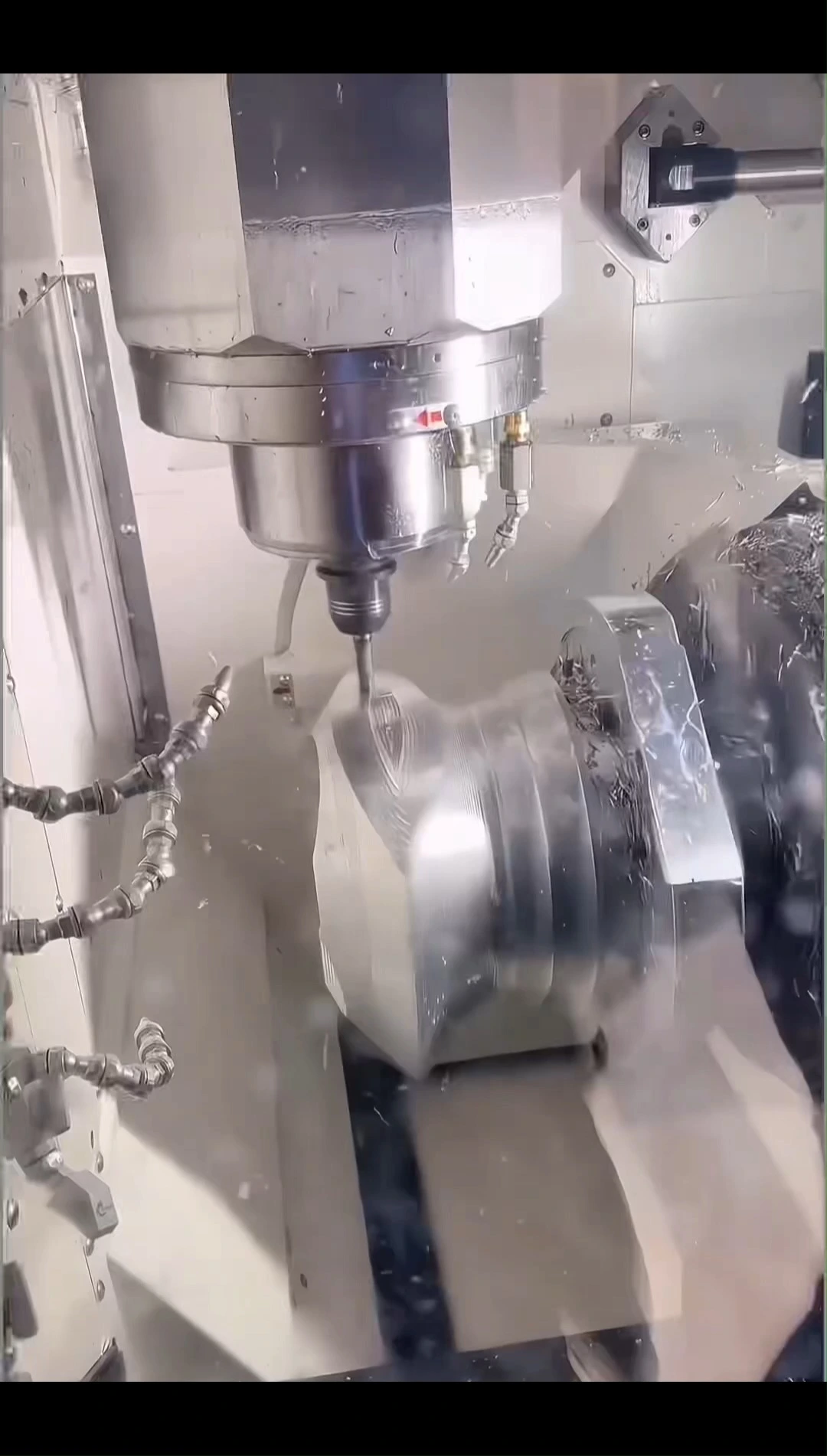 Servizio di lavorazione CNC di alluminio anodizzato multicolore personalizzato, fresatura, tornitura di parti metalliche 1