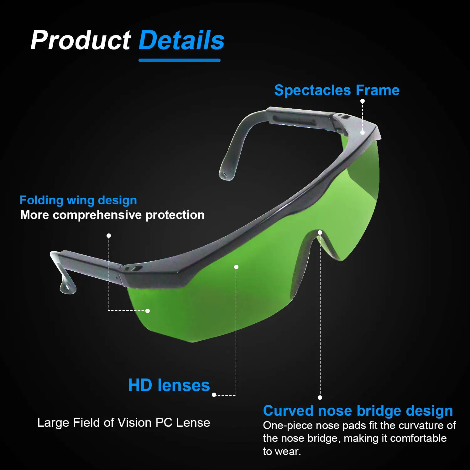 Low-cost Eye Protection Glasses Factory Price for Sale 7