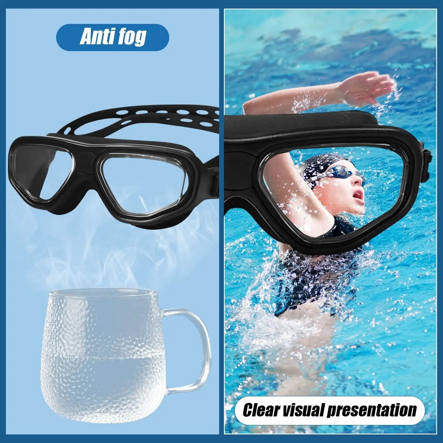 Best Pool Goggles - for Sale - Leeyongin Glasses 4