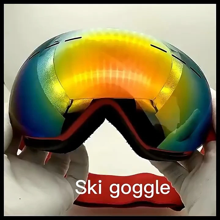 Custom Snow Eyeglasses Double-layer Anti-fog Skiing Glasses LG018 1