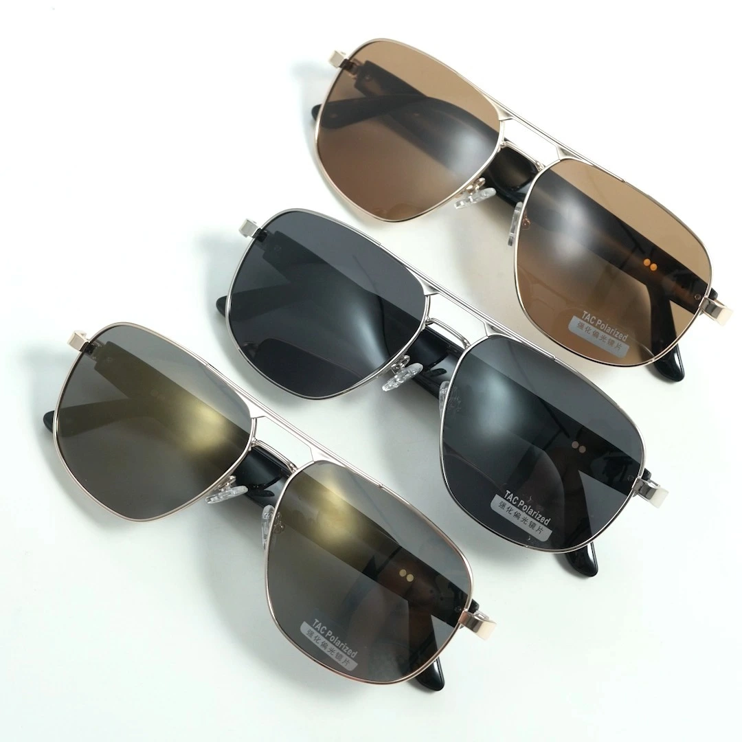 Lente polarizada GS do metal dos oradores duplos dos óculos de sol audio espertos de Bluetooth02 1