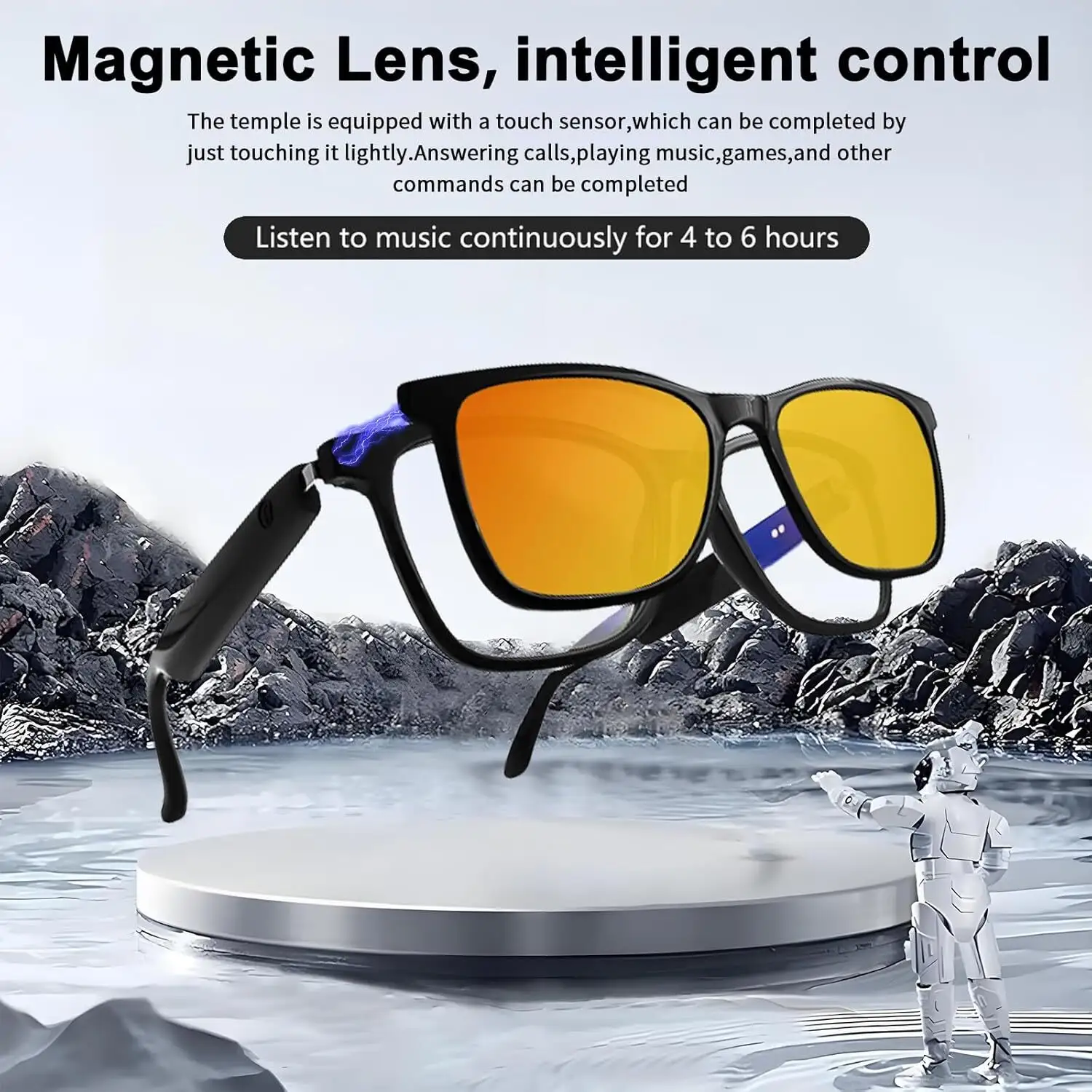 For Sale Bluetooth Eyewear Negotiated by Leeyongin Glasses 3