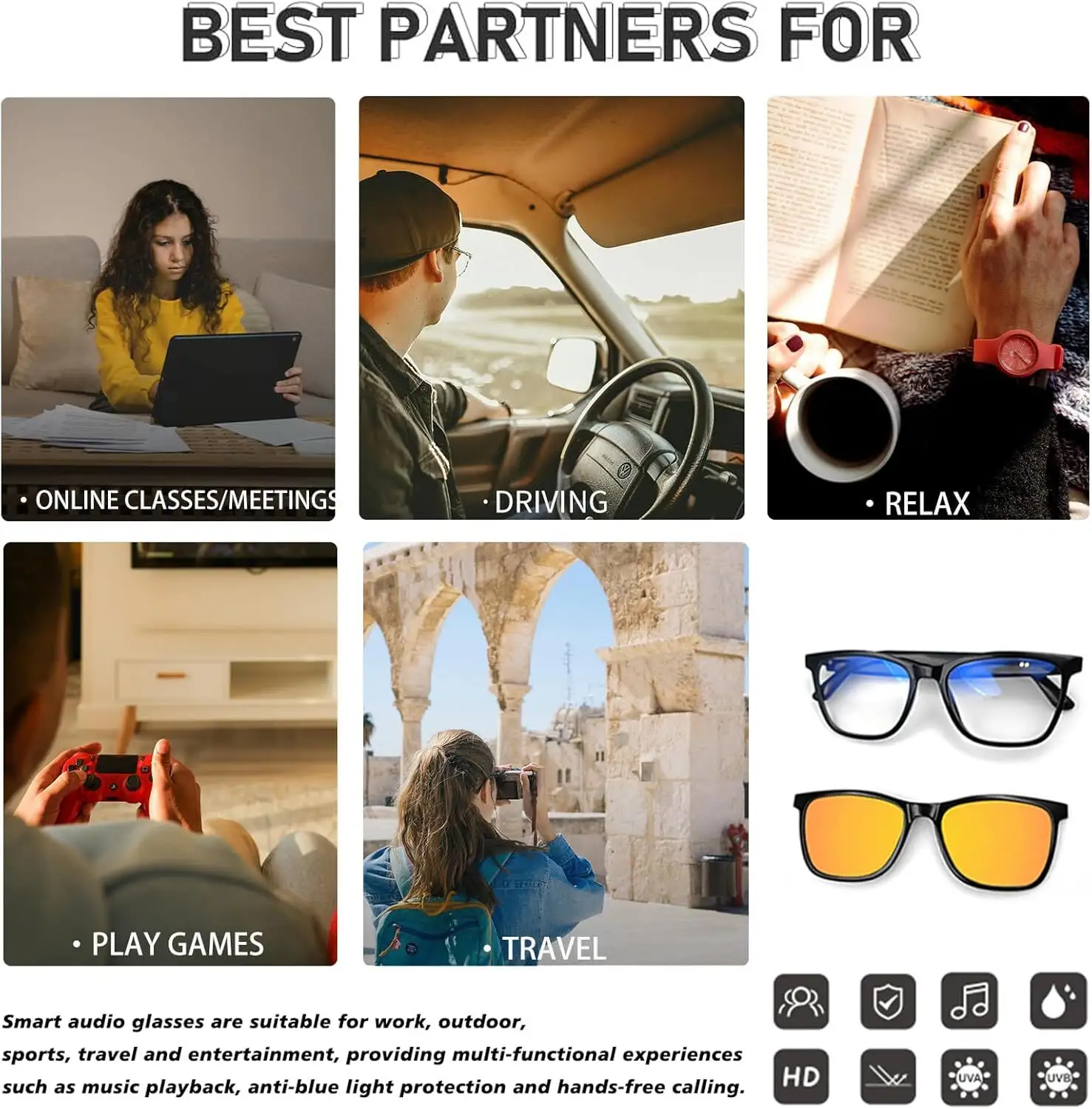 For Sale Bluetooth Eyewear Negotiated by Leeyongin Glasses 2