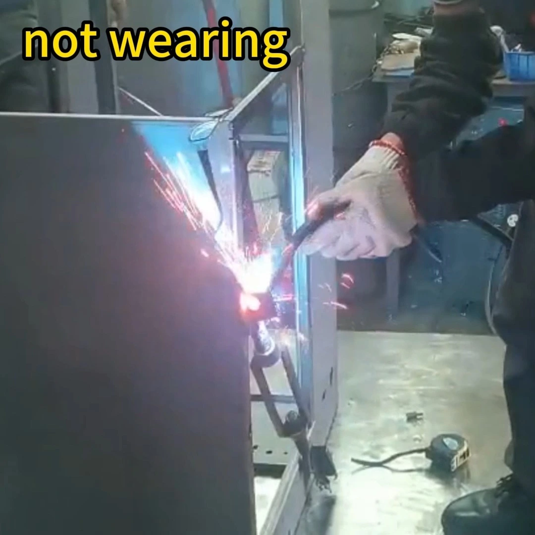 نظارات السلامة للحام، التعتيم، قوس غاز الأرجون المضاد للتوهج، الطحن، القطع LG029 1