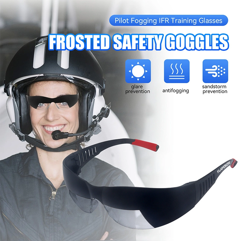 Piloto IFR Gafas de seguridad Anti niebla Vuelo Protección ocular Sombreado LG035 1