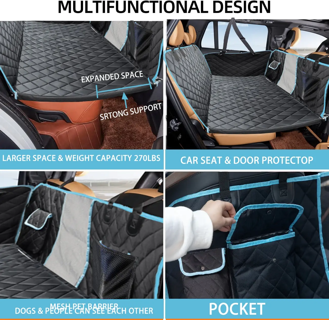 Seat Extender for Dogs Oxford CD-2795manufacturer 6
