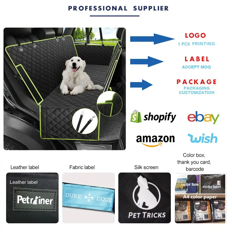 Sanan Pet Dog Bed Car Seat Cover Solid Dog Bed Car Seat Coverdirectly Sale 7