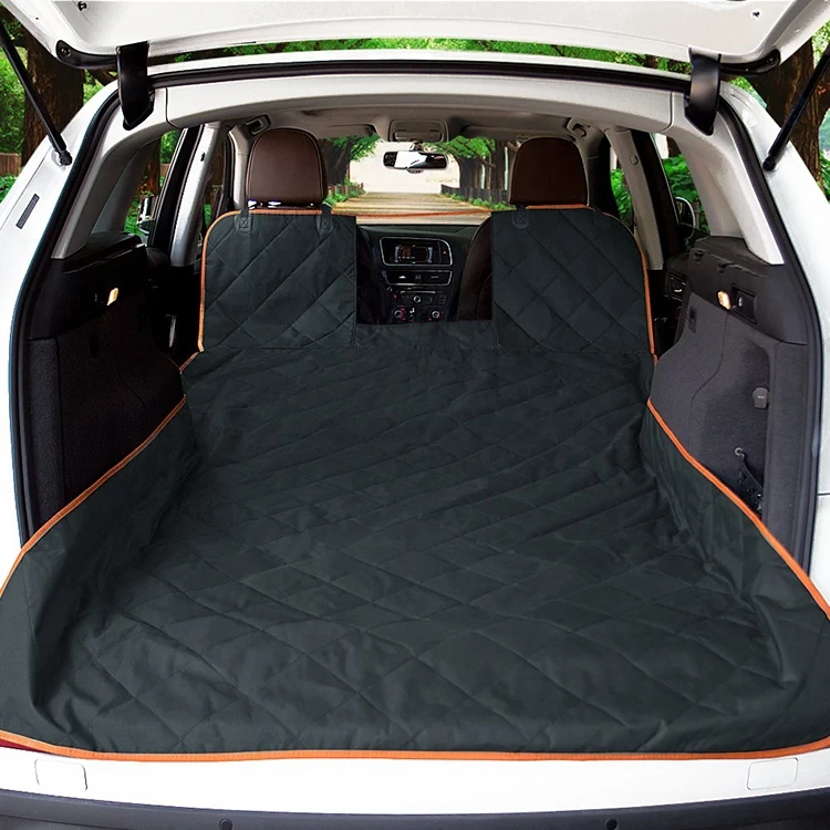 Sanan Funda impermeable para asiento de coche para perros de tamaño universal & Forro de carga para mascotas - Protector para mascotas 600d 1