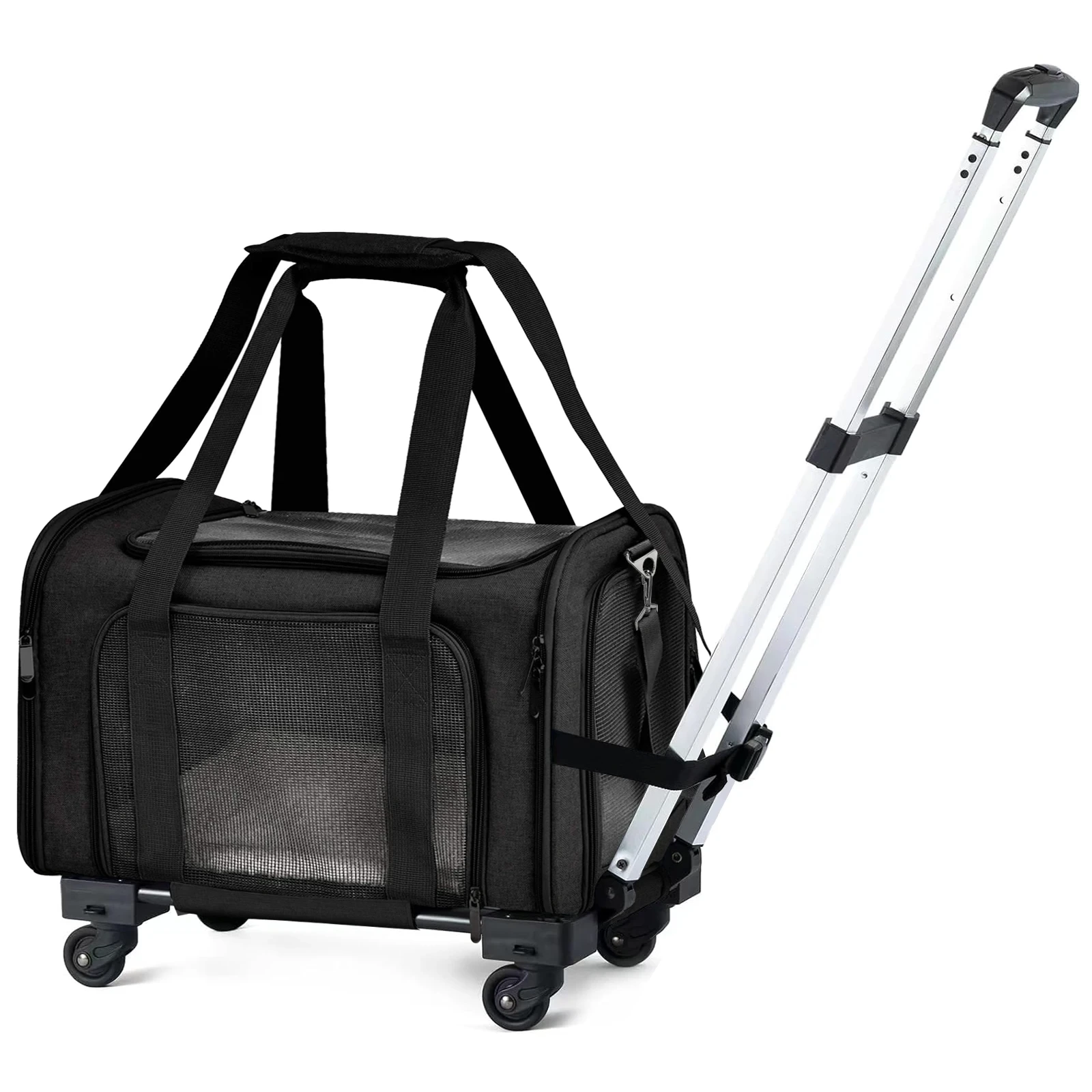 Soft Foldable Dog Crate Dog Show Trolley Quadratemanufacturing 6