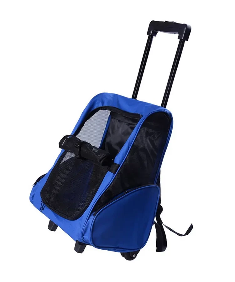 Luxus-Transportbox für Haustiere auf Rädern für Reisen und Camping 1
