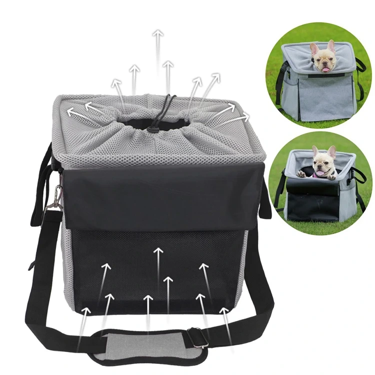 For Pet Dog Travel Accessories Et Car Pack Dog Carrier Bag Soft Cute Bicycle Outdoor by Sanan Pet 7