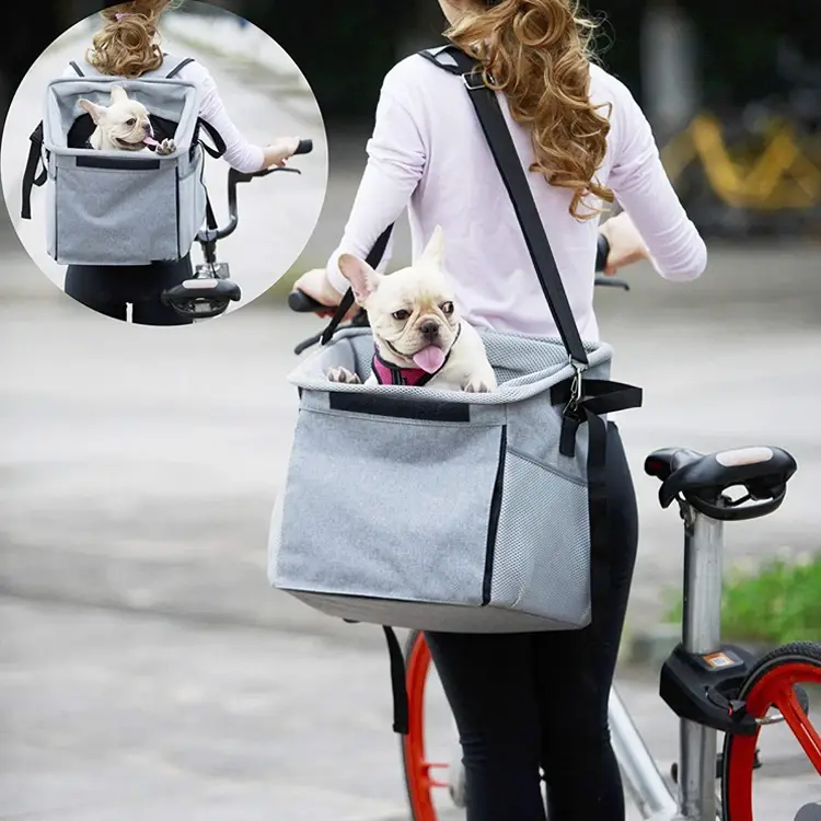 For Pet Dog Travel Accessories Et Car Pack Dog Carrier Bag Soft Cute Bicycle Outdoor by Sanan Pet 3
