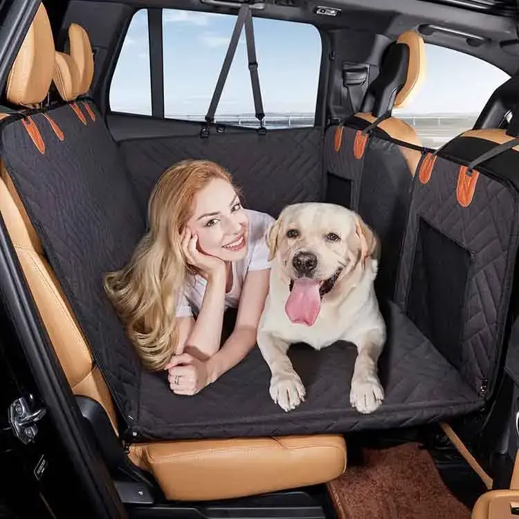Back Seat Dog Seat Cover Dog Pet Product Easy Folding Portablewith Custom Services 2