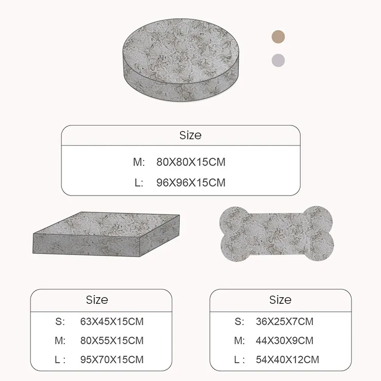Fine Quality Orthopedic Pet Bed Supply for Dog 7