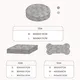 Fine Quality Orthopedic Pet Bed Supply for Dog 7