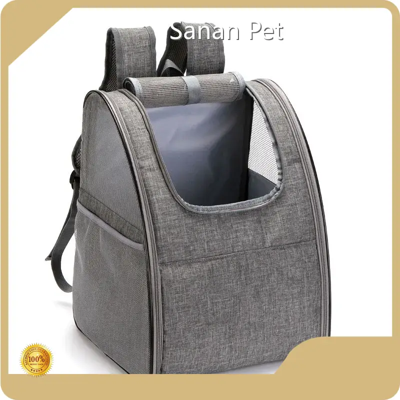 Factory Pricecat Backpack Hiking for Cat Sustainable Leather Lable 1