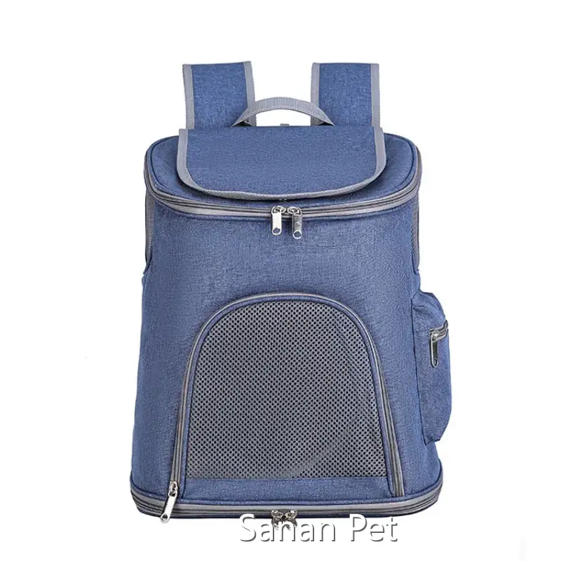 Portable Ventilated Dog Carrier Backpack for Travel and Hiking-1 1