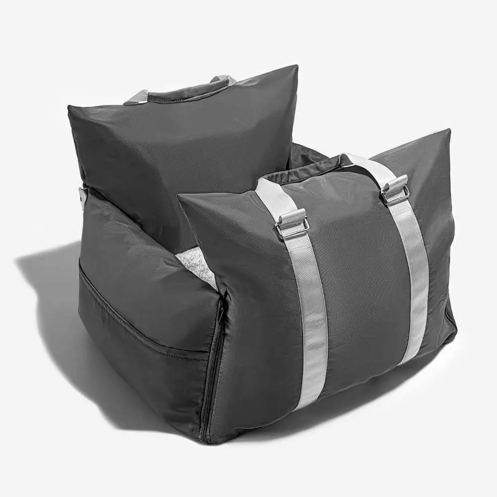 Siège rehausseur de voiture pliable pour animaux de compagnie avec logo personnalisé pour petits et moyens chiens, siège de voyage imperméable pour chien 1