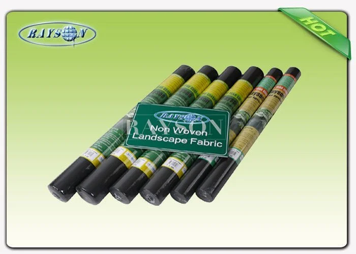 Good strength black spun bonded Garden Weed Control Fabric / ground weed control fabric 1