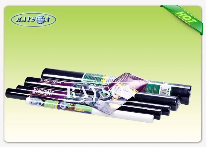 Small Roll Packing Black Laying Weed Control Fabric with High Strength and Good Permeability 1
