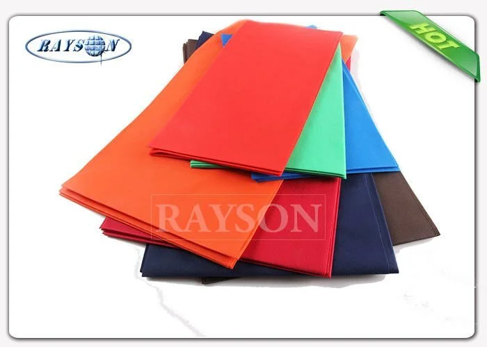 Oeko-Tex Certification Approved Pre-Cut 45 Gsm Various Colors Tnt Table Cloth With 25m Long 2