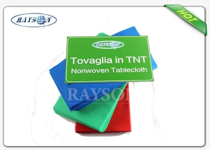 Oeko-Tex Certification Approved Pre-Cut 45 Gsm Various Colors Tnt Table Cloth With 25m Long 4