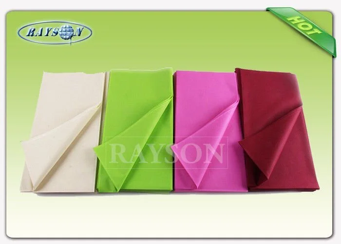 Monouso Non Woven Tablecloth IN TNT Overseas Stable Uniformity Disposable fabric 1m * 1m 1