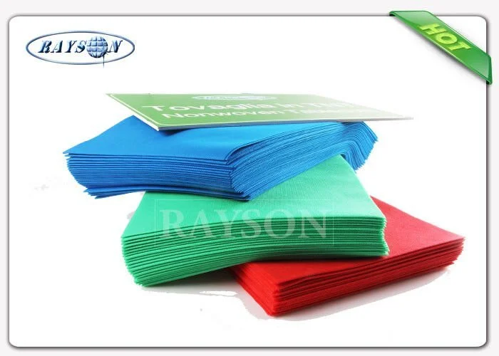 Custom Examination Various Color  38g to 70g Dining Non Woven Table Cover  For  Promotion Sale 1