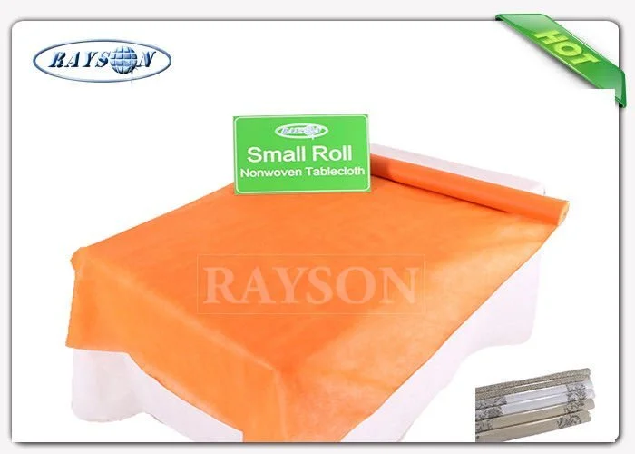 Disposable Non Woven Tablecloth Colorful Heat Resistant TNT Table Cover For Dining Used 1