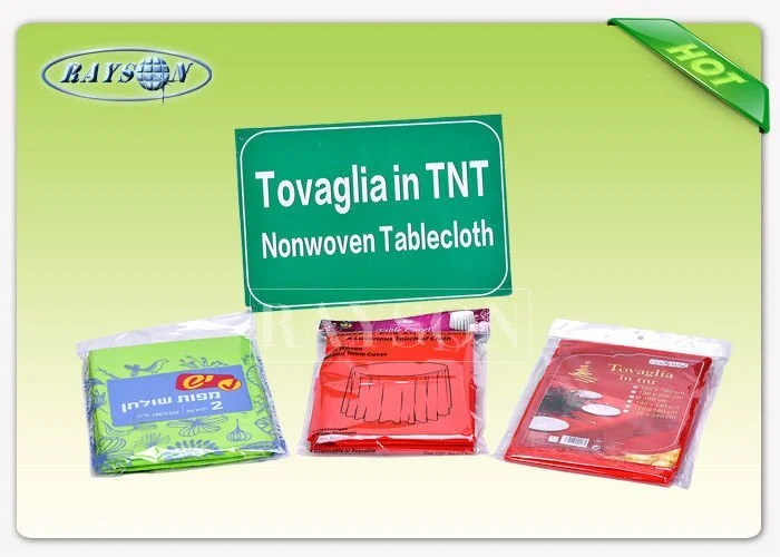 Food Grade PP Disposable TNT Non Woven Sheets for Outdoor Party Nonwoven Textiles 1