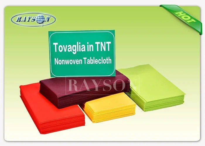 45GSM or 50GSM Biodegradable Pp Spunbond Non Woven Tablecloth For Resturant 1