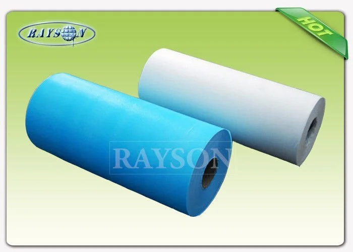Disposable Non Woven Medical Fabric , TNT Fabric for Spa and Hygiene / Shoe Cover / Pillow Cover 1