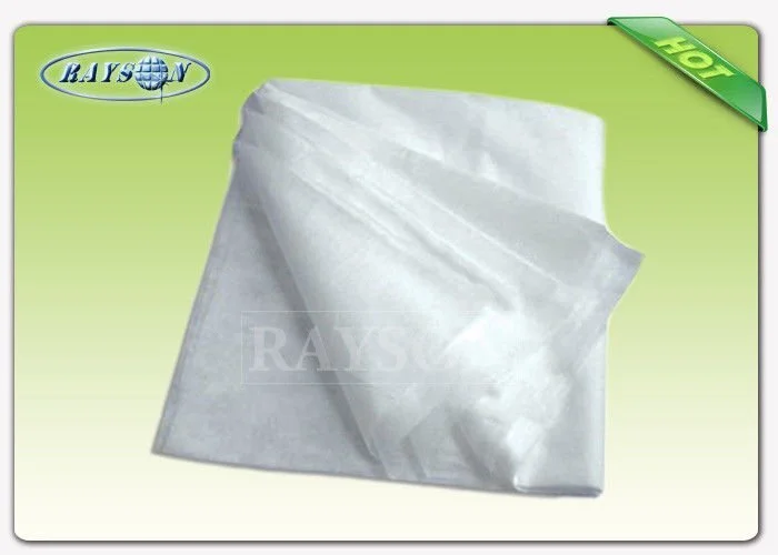 Convenient Disposable Nonwoven Bed Sheet Bright Color Low Thickness 80cm 190cm 1