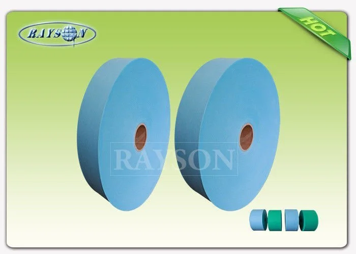 2-320 cm Width Various Colors Clean  Surgical Non Woven Bed Cover To Patient Hospital Gown 1