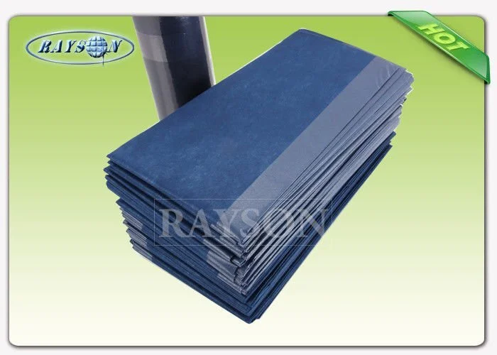 Anti Various Liquids Disposable Bed Sheet , Non woven Bed Cover For Massage Hospital 1