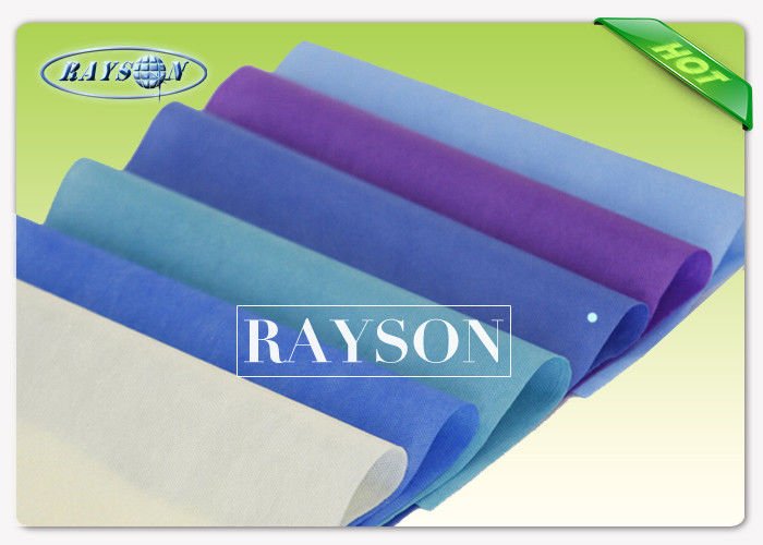Eco - friendly 3 Ply Surgical Disposable 100% PP Spunbond Non Woven Bed Sheet For Medical 2