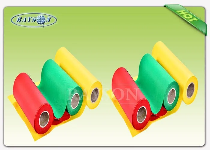 100 Polypropylene Fabric / PP Spunbond Non Woven Fabric Roll Used For U.S Market Shopping Bag 1