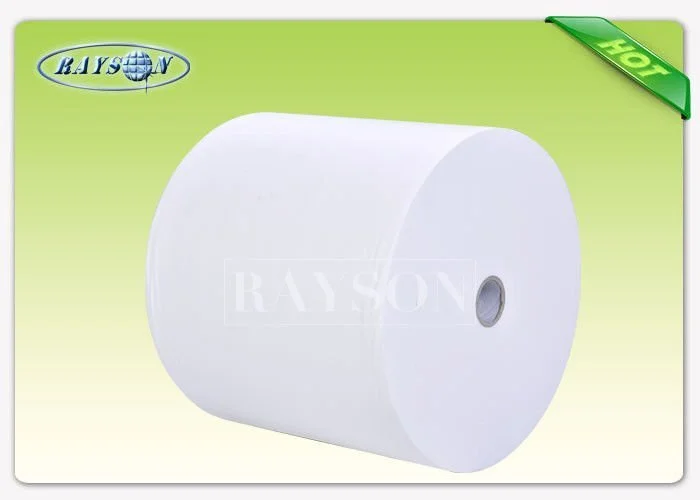 100% Fresh Polypropylene Nonwoven Fabric Embossed / Seasame Pattern 10-150gsm 1