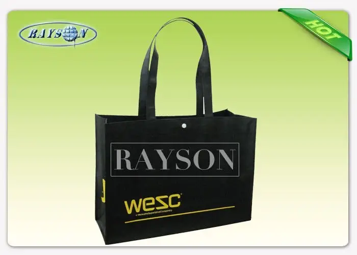 Rayson Non Woven Fabric Supermarket Eco Friendly Non Woven Bags 70gsm - 90gsm 30x40x12 cm PP Non Woven Bags image6