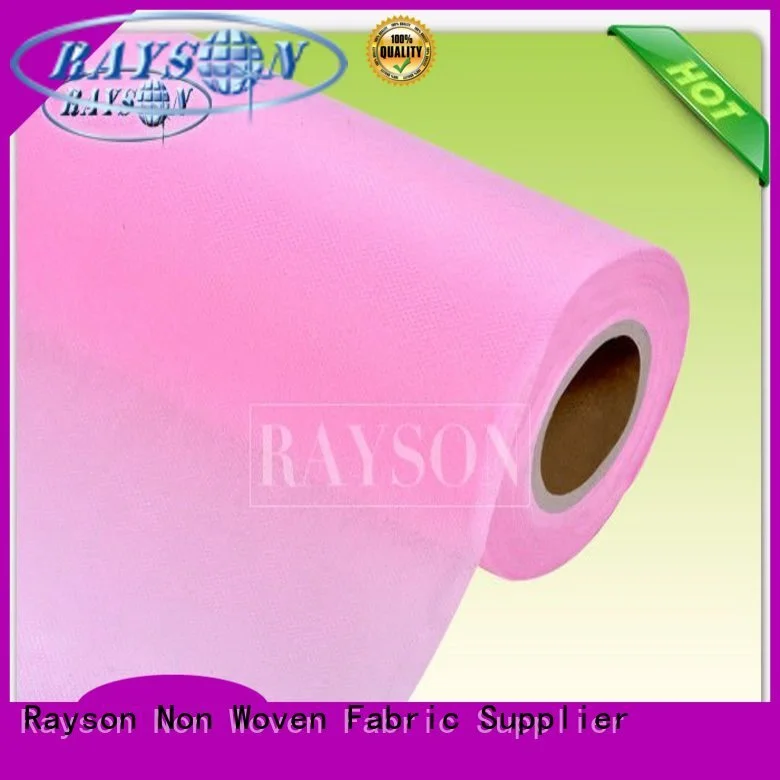 22gsm ppnw disposable bed sheets wipe Rayson Non Woven Fabric Brand company 1