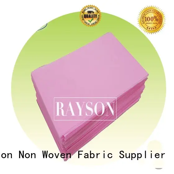 slipper color 20gram disposable bed sheets Rayson Non Woven Fabric Brand 1
